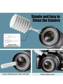 20 In 1 Cleaner Kit,Multifunctional Cleaner Kit For Electronic Devices, Keyboard Cleaning Brush, Headphones Cleaner Kit For AirPods, Multi-Tool For Cleaning Laptop, Earbuds, Camera, Cellphones (White)