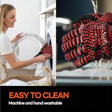 1pc Heat Resistant Oven Gloves - Heatproof, Cut-Resistant, Non-Slip, Men's Silicone BBQ Gloves - Kitchen Cooking Gloves, Suitable For Smoking, Grilling, Baking, Outdoor Camping, Picnic, Cookware Grill Accessories