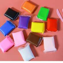 Superleichter Modellierton, verschiedene Farben, geruchlos DIY-Set, perfektes Geschenk für Kinder (zufällige Verpackung Dekorationskarte, Kunstton, Schleim-Behälter, Schleim-Wolke, Geschenk, Schleim-Verpackung, DIY-Schleim-Set, süßer Schleim, Schleim-Checker)