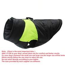 Veste d'automne/hiver pour chien, manteau pour animaux de compagnie coupe-vent et imperméable avec anneau pour laisse, gilet de marche pour animaux de compagnie simple et pratique, convient aux petits et moyens chiens - Vert - Voir 17