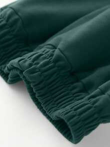 Boys' Sweatpants Athletic Pants, Versatile Bottoms With Pockets And Ribbed Cuffs, Suitable For Spring, Autumn And Winter