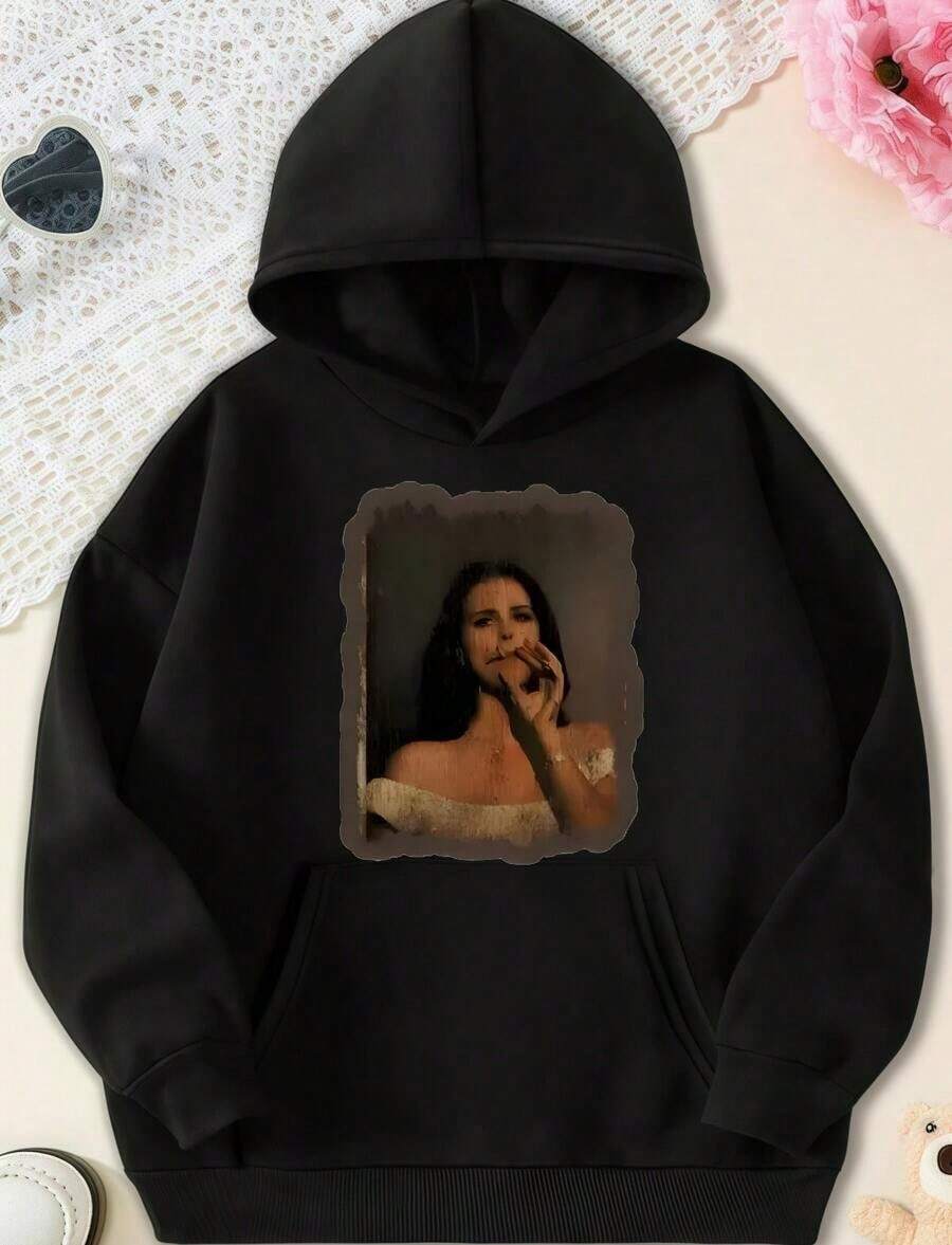 2026Hoodie Uicideboy Collage:Grunge Printed Rap Hoodie,Gift For HalloweenLoose And Comfortable-Celebraciones Navideñas - 黑13 - 查看 1