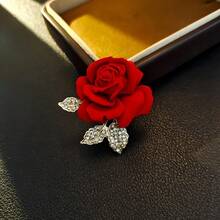 Rose Brooch Light Luxury Exquisite Brooch Coat Suit Clothing Versatile Accessories Anti-Light Pins