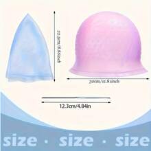 11件套染发工具套装 - 可重复使用的金属钩帽和手套组合，专业美发工具及配件，适用于普通发质（轻于300克），操作简便，沙龙级设备，结构坚固，采用优质材料，适合美发爱好者和家庭用户。 - 彩色 - 查看 8