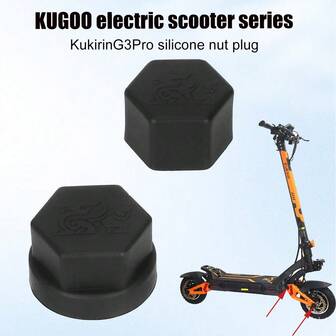 Kugoo Rocker/Kukirin G3Pro Electric Scooter Parts - Motor Nut, Rocker Arm Screw Decorative Anti-Rust Anti-Dust Protective Cover, Exquisite Dragon Design, Scooter Decorative Accessories