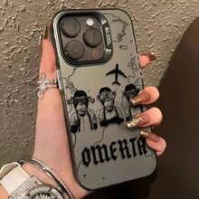 Omerta 47, Omerta 47 IPhone Case Hot Omerta Maes Fashion Luxury Phone Case For IPhone 16 15 14 13 12 11 Pro Max XR XS 78 Plus MINI Y2K Anti-Drop Matte Back - BS - 查看 1