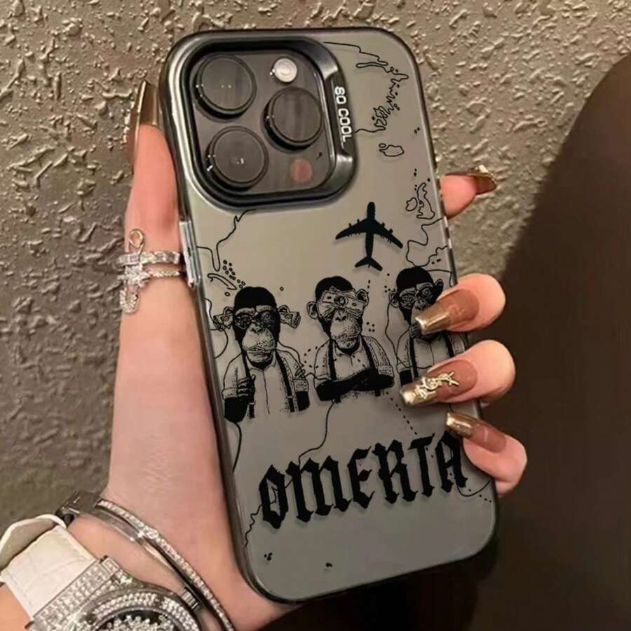 Omerta 47, Omerta 47 IPhone Case Hot Omerta Maes Fashion Luxury Phone Case For IPhone 16 15 14 13 12 11 Pro Max XR XS 78 Plus MINI Y2K Anti-Drop Matte Back - BS - 查看 1