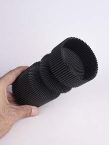 1pc 3D Printed Vase For Dried Flowers Wood Friendly Home Dr From Wood - Baby & Pet Vase Minimalist Design Gift For Her Or Him,Home Decor,Flower Vase,Centerpiece,Table Decor Gifts Birthday Graduation Room Decor Glass Vase