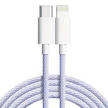 30W 最大功率快充 Type-C 转 Lightning 数据线，兼容 14/13/12/11 Pro Max、XS Max/XR/X/8/7/Plus/6S Plus 和 iPad。USB-C 转 Lightning 数据线，3.3/6.6 英尺 Type-C 接口，兼容 14/13/12/11 Pro Max/XR/XS/X/8/7/6 Plus/SE 和 CarPlay。 - 彩色 - 查看 8