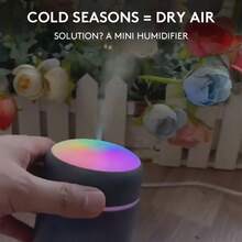 DOVVEE Mini Car Humidifier + 4X DeepOcean™ Oils | Extended Freshness Bundle For Smoke Removal – Breathe Clean With Powerful Ocean Mist (Dark Grey Humidifier*1+ DeepOcean Oil*4 - Màu xanh lam - Xem 7