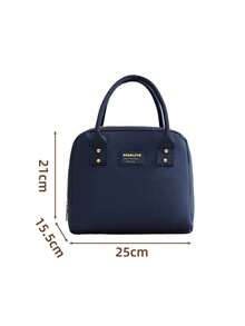 Duża pojemność izolowanej torby na lunch, wodoodporna, przenośna, duża pojemność izolowana torba, przenośna torba izolowana z folii aluminiowej, izolowana torba na lunch, torba podróżna, piknik, szkoła, praca, kemping, biuro, dziewczęta, chłopcy, studenci, niezbędne w podróży, artykuły szkolne, niezbędne na studia, worek chłodzący, torba na lunch na święta