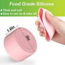 1/3/5pcs Silicone Boot Sleeve, Compatible With Tumbler 20-40oz & Water Bottle 12-24oz And More Bottles/Tumblers With 2.8-2.95in Bottom, For Vacuum Cup, Wide Mouth Water