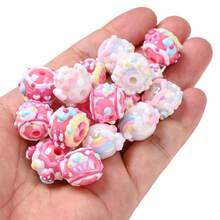 10 hạt màu kem phong cách ngọt ngào dùng làm bút thủ công DIY và đồ trang trí điện thoại/túi xách - Nhiều màu - Xem 9