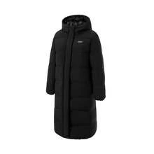 Adidas 阿迪達斯羽絨衣男女同款中性裝冬季新款長連帽羽絨服 - 黑色 - 查看 2