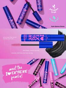 Essence I LOVE EXTREME Mascara - Waterproof, Volumizing Fiber, Lightweight & Clump-Free, Smudge-Proof, Extreme Volume, Length & Curl, Separates Lashes, 12ml/0.4 Fl Oz - Volume Mascara Waterproof - View 4