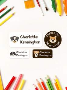 Custom Daycare Labels | Labels | School Supply Stickers | Waterproof Labels | Personalized Name Labels Back To School, Custom Name Labels, Waterproof Name Sticker Label Vinyl, Name Tags School Labels, Daycare Labels, Camp Labels