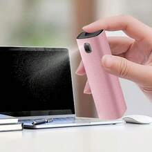 1 pieza, Juego de botellas de rociado de malla extra fina portátil, de uso múltiple (Este producto no contiene líquido, solo botellas vacías) Color: Rosa