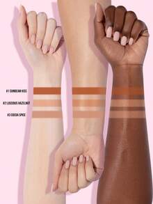 MISSLYN-Cinnadream Powder Bronzer, Smooth Texture, Nourishing Ingredients, Murumuru Butter, All-Day Radiant Skin, Dermatologically Tested, Low Allergenicity, Vegan & Cruelty-Free. Rich Bronzer Pigmentation. - #2 Luscious Hazelnut - 查看 8
