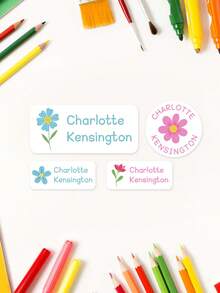 Custom Daycare Labels | Labels | School Supply Stickers | Waterproof Labels | Personalized Name Labels Back To School, Custom Name Labels, Waterproof Name Sticker Label Vinyl, Name Tags School Labels, Daycare Labels, Camp Labels