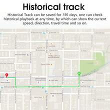 Car Tracking Device Anti Lost IP66 Waterproof Overspeed Alarm LBS Universal Portable Tracker - Negro - Ver 6