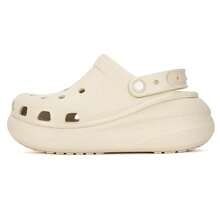 Dép bít mũi khoét lỗ, kiểu dáng slip-on, dành cho cặp đôi, mẫu mới mùa xuân 2026, đế dày, kiểu dáng thường ngày, dép lê cao gót, sandal liền thân 207521-2Y2 - Màu Khaki - Xem 5