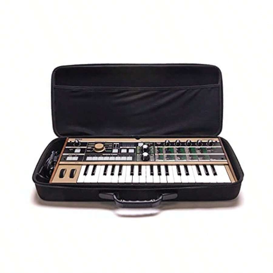 ANALOG CASES Korg MicroKorg MicroKorg 2 MicroKorg XL+ Case CustomFitted Compact PULSE Hard Case For Travel - 如圖 - 查看 1