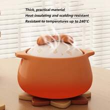 木质隔热碗垫、隔热垫和花朵杯垫套装，带支架。创意风车造型隔热隔热垫，耐热高品质杯垫和隔热垫，适用于您的餐桌。 - 彩色 - 查看 6