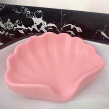 2pcs Plastic Shell Soap Dish - Bathroom Soap Draining Box - Luxury Creative Soap Holder
