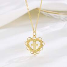 1pc S925 Sterling Silver Heart Cross Necklace, Minimalist Jewelry, Choker Necklace For Women 1pc S925 Sterling Silver Versatile Star Moon Pendant Necklace, Minimalist Jewelry, Tassel Choker Necklace For Women, Suitable For Valentine's Day, Ramadan, Christmas, Holiday Gifts 1pc S925 Sterling Silver Versatile Star Moon Pendant Necklace, Minimalist Jewelry, Tassel Choker Necklace For Women, Suitable For Valentine's Day, Christmas, Holiday Gifts