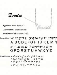 定制姓名男女项链，时尚个性化简约草书字母字体不锈钢五角星颈链，生日珠宝家庭节日礼物，母亲节送给妈妈的礼物，银色、金色时尚，秋季时尚，休闲，复古，色彩缤纷，足球妈妈的独特理想礼物，送给女友、妈妈、家人，适合舞会、派对、新年魅力，女士珠宝 - 銀色 - 查看 12