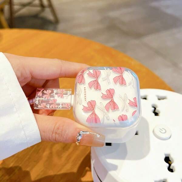 5pcs/Set Bow/Leopard Print Protective Covers For British Standard 20W Charger Adapter, Compatible With IPhone 11/12/13/14/15/16 Pro Max Data Cable Anti-Bending Protector, Data Cable Fixator, Anti-Breaking Cable, TPU Charging Head Protective Case