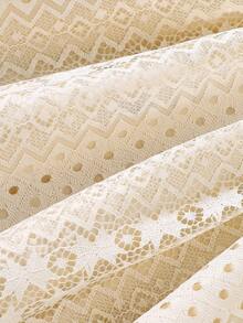 4-7 Years Old Girls Autumn Lace Long Sleeve Collared Waisted Princess Dress