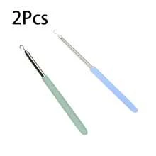 1 pièce/2 pièces Aide-fermoir de bracelet en acier inoxydable, aide-bijou pour fermoir de bracelet, outil portable pour bijoux et équipement de crochetage de bracelet, outil de fixation de bracelet réglable - aide-bijou facile à utiliser pour les femmes