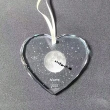 Customized Heart-Shaped Card Pendant, Personalized Dog Picture Rear View Mirror Decor, Customized Portrait Mat, Valentine's Day Gift, Customized Dog Decor, Christmas Gift, Dog Owner Souvenir, Pet Lover Gift, Christmas Decoration, Anniversary Gift, Friend Gift, Pet Memorial, Pet Delivery Gift, Parent Gift, Girlfriend/Boyfriend Gift, Birthday/Graduation Gift - Multicolor - View 7