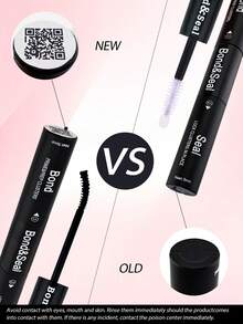 120片C型卷翘簇状假睫毛，分段式单根睫毛嫁接套装，含睫毛胶、封层剂、镊子，适合DIY单根睫毛嫁接 - 黑色 - 查看 2