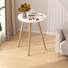 Outdoor Dining Tables - (Single Layer) Ivory White [diameter 50*height 52] - View 8