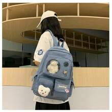 New Cartoon Backpack Student School Bag Leisure Multifunctional Travel Backpack - Multicolor - View 4