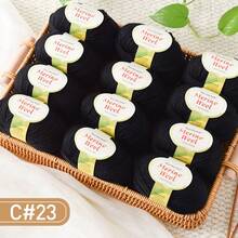 2 Packs, 600g, Merino Knitted Yarn, For Knitting Sweaters, Cardigans, Hats, Gloves, Scarves, Vests, Handmade Yarn Balls, Multi-Pack Knitted Yarn, Gift, Mother's Day Gift, Multiple Color Options, Handmade Knitted Yarn, Warm Yarn Balls, Soft & Comfortable Knitted Yarn - 12 Balls Of Wool Green Label - View 11