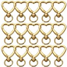 8/15pcs Heart Shaped Key Chain Clips With Spring Hooks, DIY Keychain, Suitable For Key Bags, Backpacks, Luggage Tags, Wallets And Handbag Accessories, Perfect Gift For Women - One Size - View 16