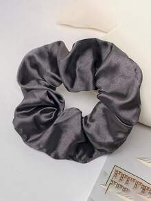 12pcs/1pc Women Knitted Scrunchies, Fashionable Versatile Elegant Hair Ties, Suitable For Daily Wear, Casual, Party, Commute, Vacation, Ponytail, Bun, Face Washing, Makeup, Outfit Accessory ,Scrunchy Hair Ties