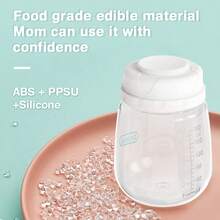 1pc Electric Breast Pump, ABS Material, Large Capacity, 210ml Electric Breast Pump