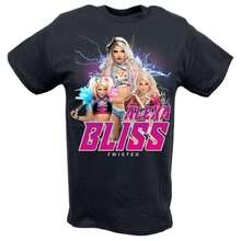 Alexa Bliss Twisted Triple Pose T-Shirt - màu đen - Xem 1