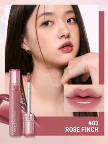 Rom&nd Luciu de buze Romand Glasting Color Gloss, hidratant, culoare transparentă, efect strălucitor, machiaj coreean