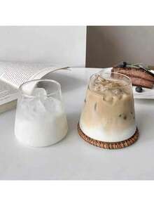 1 pièce Tasse à café au lait minimaliste, tasse à lait, tasse à boire d'eau à la maison, tasse à boisson fraîche pour l'été