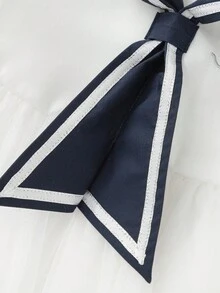 Balabala Girls' Bowknot Mesh Princess Dress, Sweet & Elegant Look - Original White - View 10