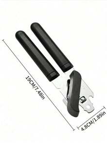 3-In-1 Can Opener, Heavy Duty Can Opener, Multi-Function Can Opener, Suitable For Elderly And People With Weak Hands, Manual Can Opener For Home, Kitchen, Restaurant, Kitchen Gadget, Affordable Item, Christmas Party Supplies, Kitchen Accessory, Christmas Gift - Multicolor - View 2