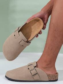 Pantuflas slip-on para hombres, esenciales para otoño/invierno, disponibles con o sin forro térmico, diseño minimalista y de moda, suela ligera y duradera, aptas para uso interior y exterior, para todas las estaciones