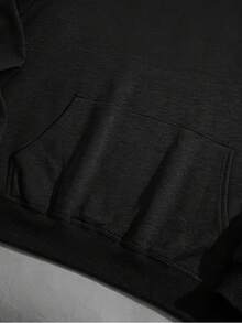 Felpa con cappuccio larga e spessa da donna con stampa di lettere, felpa grafica Collezione autunnale - Felpa con maniche annodate da donna con stampa di lettere, top a manica lunga