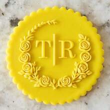 Customized Text Cake Decorations, DIY Cutting Molds, Frosting Cake Templates, Wedding Clay Fondant Embossing Tools, Name Cake Molds, Handmade Cookie Embossing Stamps