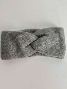 1pc Fashionable Knitted Headband, Warm & Windproof, Versatile Headwrap For Autumn/Winter, Suitable For Mother's Day, Back To School, Thanksgiving, New Year, Valentine's Day, Carnival Holidays Fall Hair Accessories Women Bandannas Sport Head Scarf Work Out Women Bandanas Soft Headwrap Women Hair Band - Multicolor - View 12